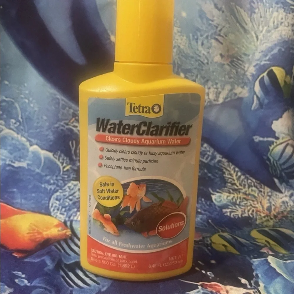 Lot of 2 TETRA Water Clarifier for Freshwater Aquariums Each Treats 500 Gallons